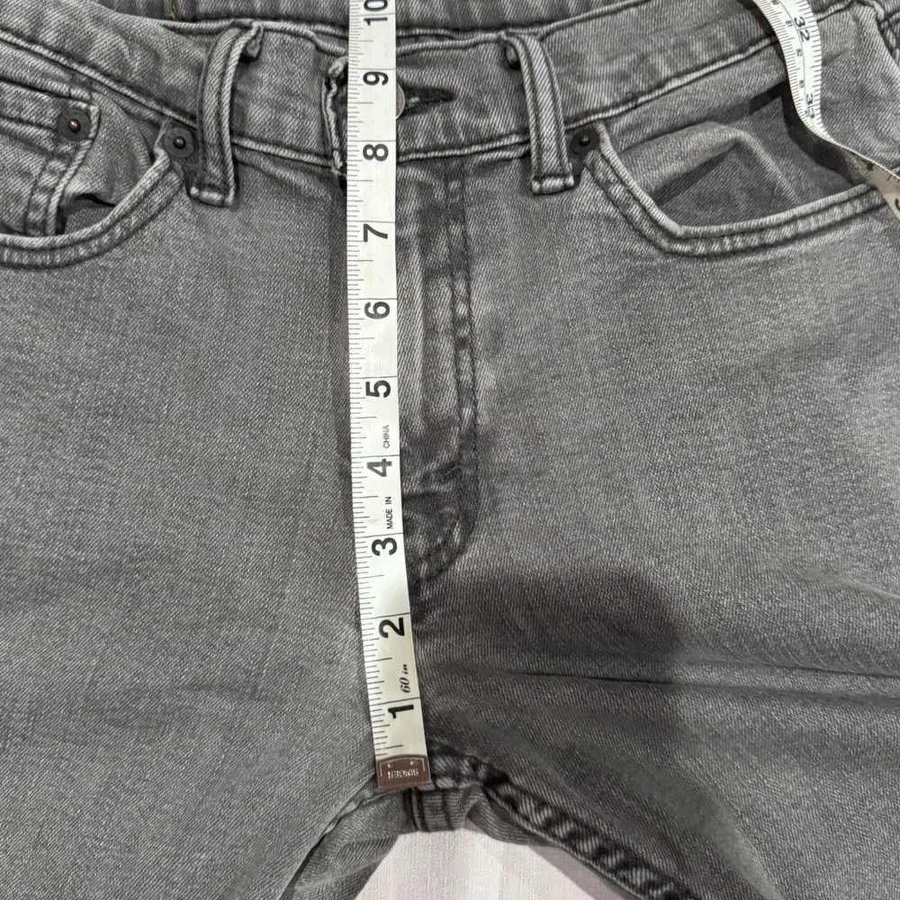 Levi 514 Straight Fit Jeans Mens 30x32 Gray Denim‎ Grunge Streetwear Indie Skate